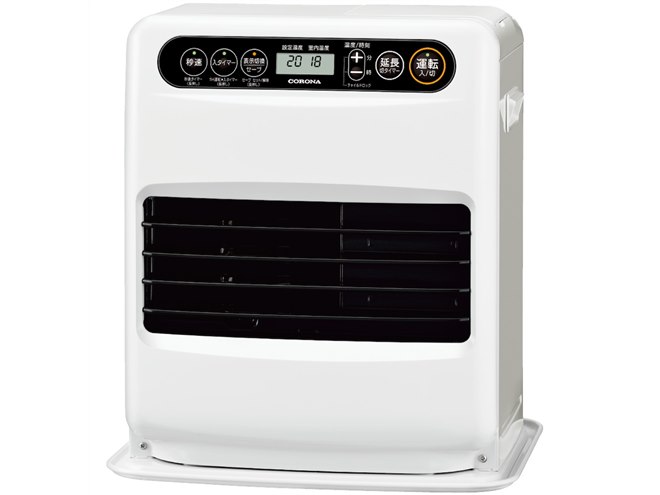 コロナ、低消費電力を実現した「石油ファンヒーター 2026年モデル」全