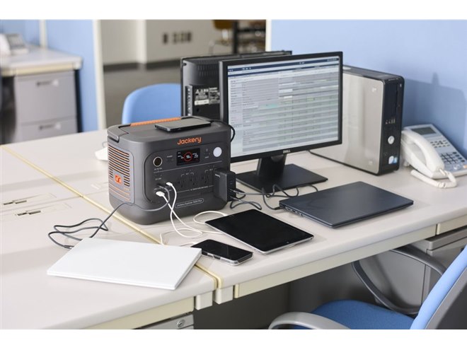Jackery、体積を約19％削減したポータブル電源「Jackery ポータブル