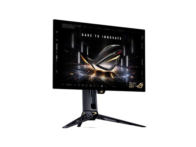ASUS、QHD最大540Hz駆動に対応した27型ゲーミングモニター「ROG Swift