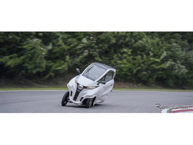 三線本体 オートバックスセブン、小型3輪EV『Lean3』受注開始…169万8000円から
