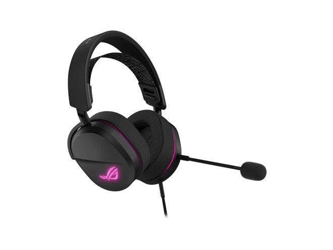 ASUS、チタンコーティングドライバー搭載の有線ゲーミングヘッドセット