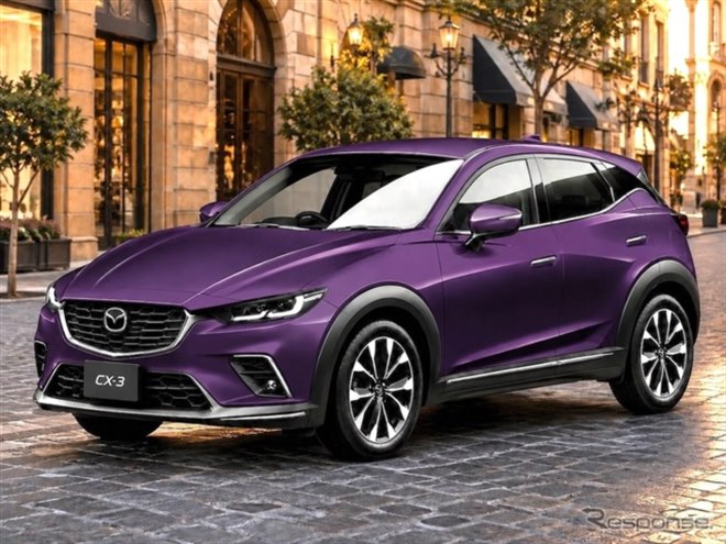 �}�c�_ CX-3 �����^�̗\�zCG