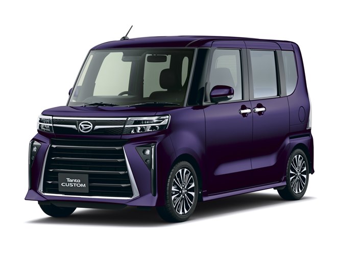 ダイハツが軽自動車「タント」シリーズを一部改良 ブラックが