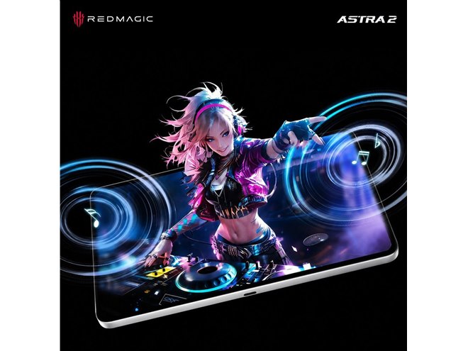 REDMAGIC、水冷を採用した9.06型ゲーミングタブレット「REDMAGIC Astra