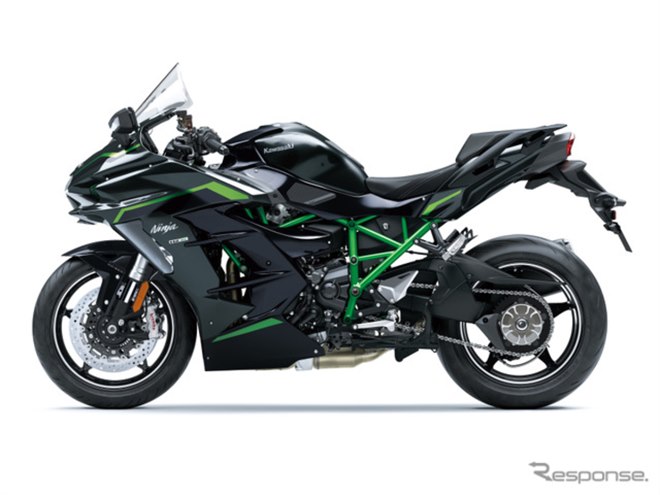 �J���T�L Ninja H2 SX SE�i���^���b�N�J�[�{���O���[�~���^���b�N�f�B�A�u���u���b�N�j