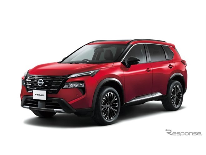 日産『エクストレイル』一部仕様変更、アルミホイールが新デザインに