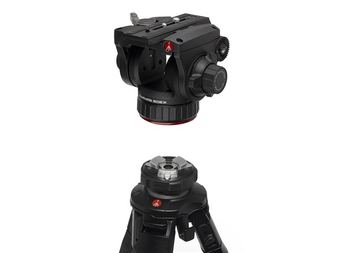 マンフロット、動画撮影向けに新たに開発した三脚システム「Manfrotto