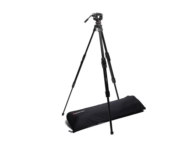 マンフロット、動画撮影向けに新たに開発した三脚システム「Manfrotto