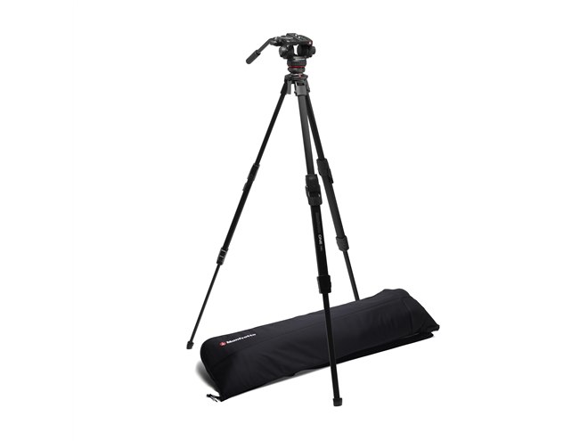 マンフロット、動画撮影向けに新たに開発した三脚システム「Manfrotto