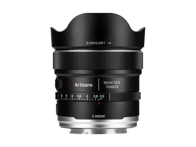 七工匠、フルサイズ対応のAF魚眼レンズ「7Artisans MAX AF 10mm F2.5