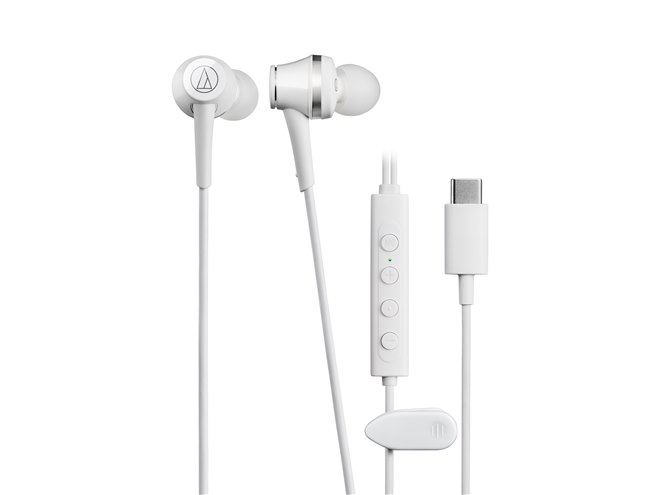 オーディオテクニカ、USB Type-C用イヤホン「ATH-CKD7NC」に新色