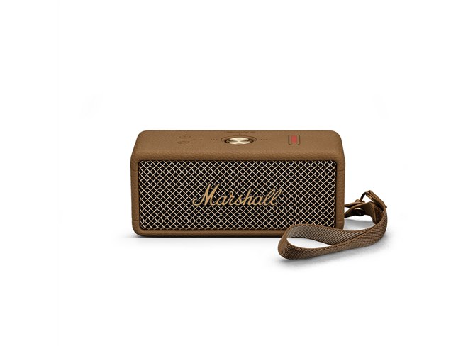 Marshall、ポータブルスピーカー「Emberton III」に新色「Brown」を