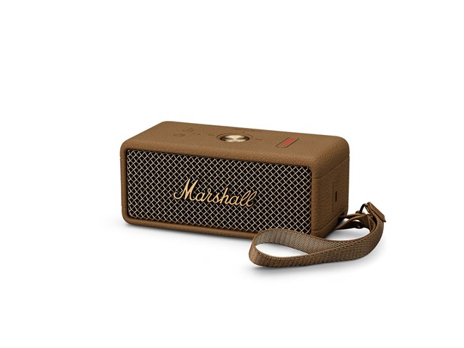 Marshall、ポータブルスピーカー「Emberton III」に新色「Brown」を