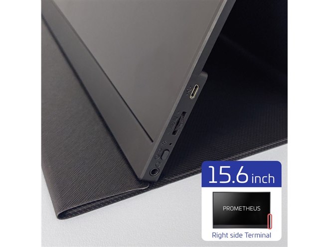 19,800円、モバイルモニター「PROMETHEUS MONITOR」の14型/15.6型