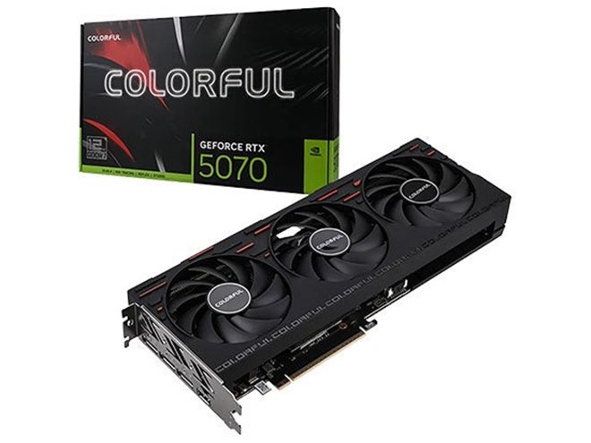 CFD販売、「Colorful」ブランドのグラフィックボードとマザーボード計