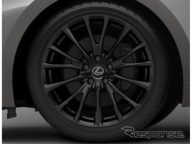 レクサス『IS300h』一部改良、「F SPORT Mode Black Ⅵ」設定…BBS製19