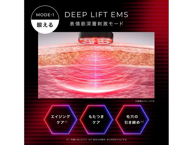 アンファー、メンズ向け美顔器「ディズム EMS EER メディスキンケア