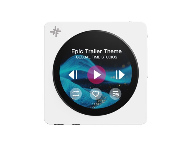 FiiO、円形タッチスクリーン搭載のエントリーDAP「Snowsky DISC」に新