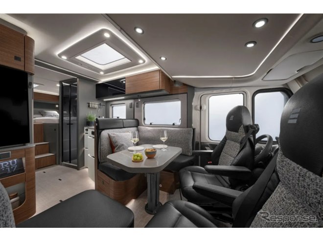メルセデスベンツの大型キャンピングカー、「HYMER」各1台を限定販売へ