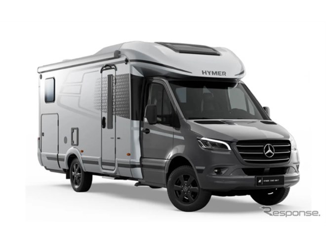メルセデスベンツの大型キャンピングカー、「HYMER」各1台を限定販売へ
