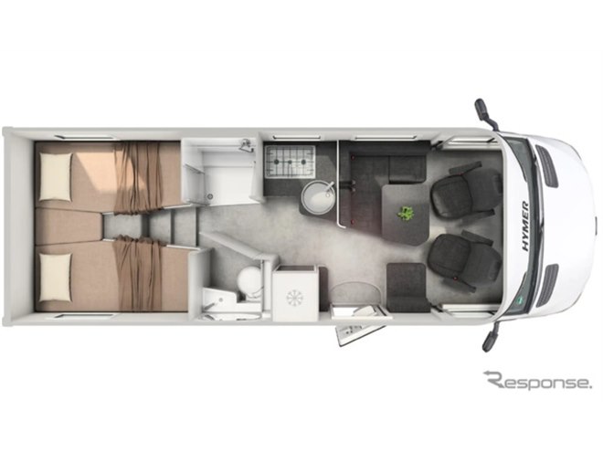 メルセデスベンツの大型キャンピングカー、「HYMER」各1台を限定販売へ
