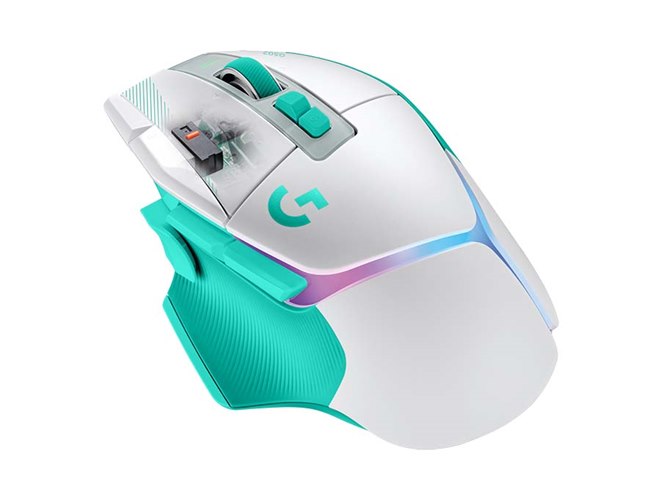 ロジクール、ゲーミングマウス「G502 X PLUS」にダークライラックと