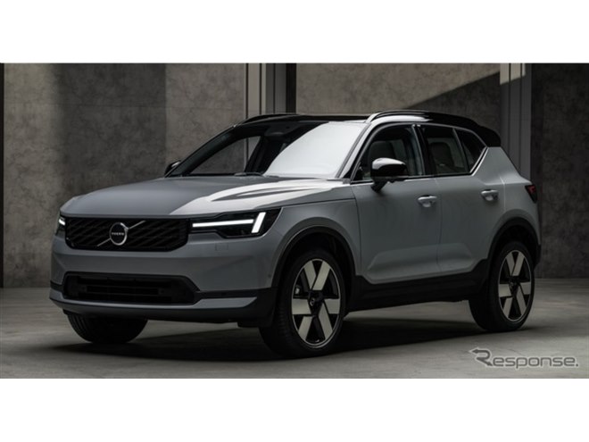 ボルボ『XC40』が表情一新、AIアシスタント「Gemini」搭載と安全技術を