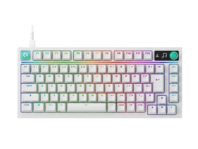 ロジクール、レポートレート8000Hzに対応したコンパクトな有線