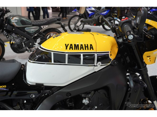 ヤマハ『XSR900』を「USインターカラー」に変身！ ワイズギア、外装