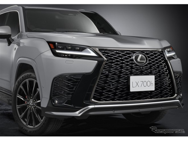 レクサス『LX』に新グレード「F SPORT」登場、1700万円から 一部改良