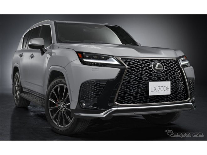 レクサス『LX』に新グレード「F SPORT」登場、1700万円から 一部改良
