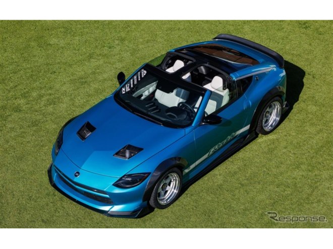 日産『フェアレディZ』、1台限りの「Tバールーフ」再来…「カゼ