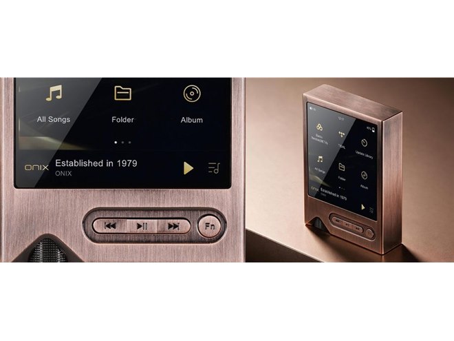 ONIX、銅合金筐体を採用したポータブルオーディオプレーヤー「Tocata