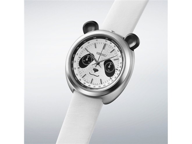 【新品二次電池 稼働】SEIKO パンダ ダイバーズウォッチ V172-0AT0 セイコー、パンダを表現した腕時計「＜セイコー パワーデザイン