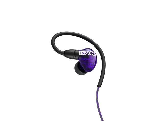 ソニー、有線ゲーミングイヤホン「INZONE E9」に新色グラスパープルを