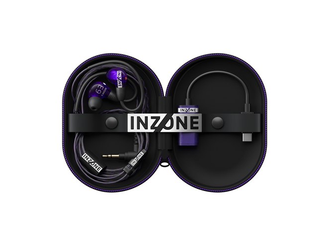 ソニー、有線ゲーミングイヤホン「INZONE E9」に新色グラスパープルを