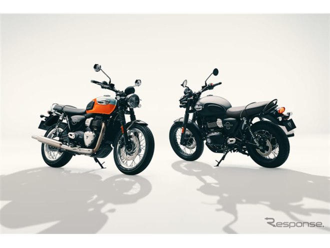 400ccに“ボンネビル”が復活、トライアンフ『ボンネビル T40』2027年春