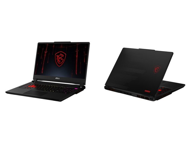 MSI、薄型・軽量化した新筐体でより扱いやすく進化した15.6型