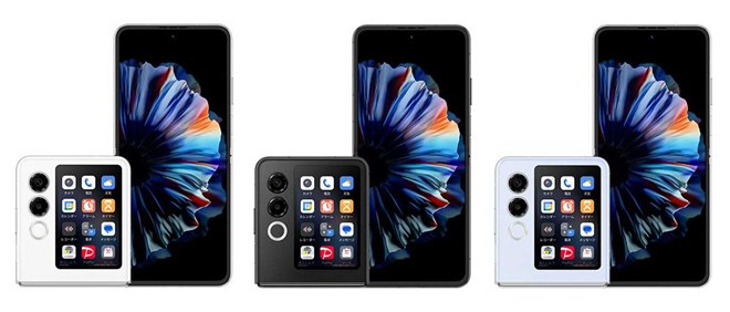 ワイモバイル、約3型サブ画面を搭載した縦折りスマホ「nubia