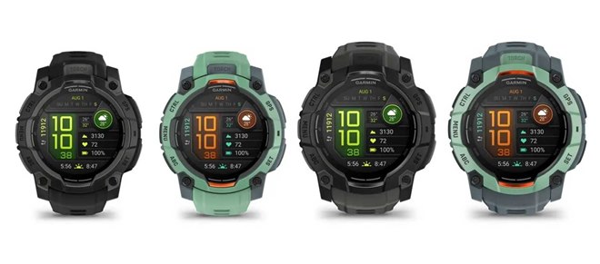ガーミン新タフネスGPSウォッチ「Instinct 3」2機種発表、エントリー