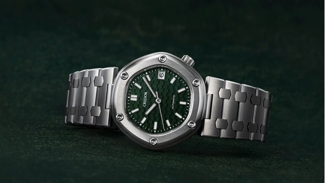 セイコー、ロコモティブを「クレドール」の新たなデザインシリーズ