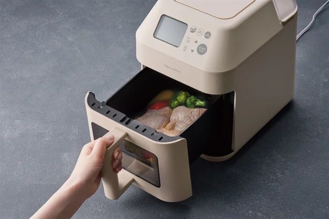 大量のスチームと高温の熱風を大型ファンで循環させる「ハイ 大量のスチームと高温の熱風を大型ファンで循環させる「ハイ
