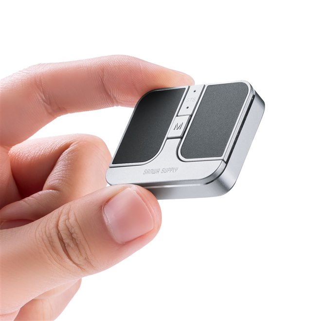 サンワ、厚さ約0.9cmのワイヤレスモバイルマウス「400-MAWB216