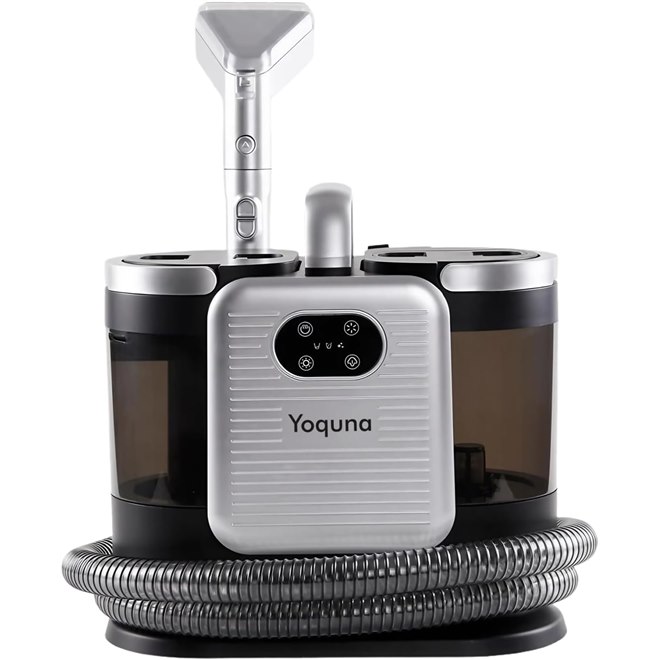 Yoquna、こびりついた汚れや花粉を除去するカーペットクリーナー