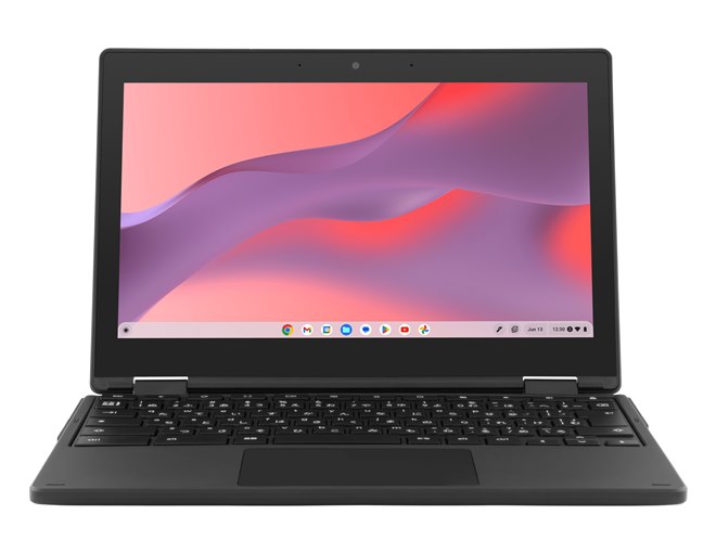 『2年保証』 aiwa、タッチペンが付属した11.6型の2in1コンバーチブル Chromebook本体