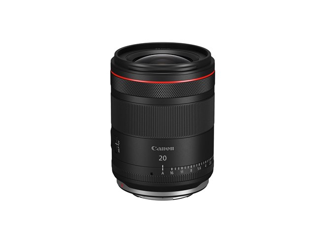 キヤノン、超広角単焦点レンズ「RF20mm F1.4 L VCM」を4/25に発売決定