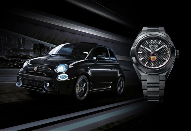 シチズン、「ABARTH」とコラボした機械式時計「シチズン