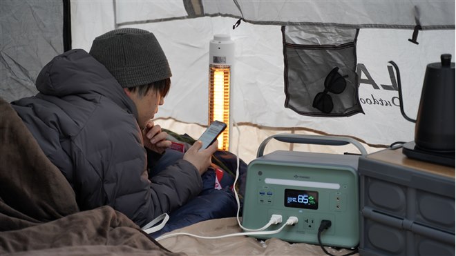 ヨシノ、固体電池を採用した容量1085Whのポータブル電源「YOSHINO