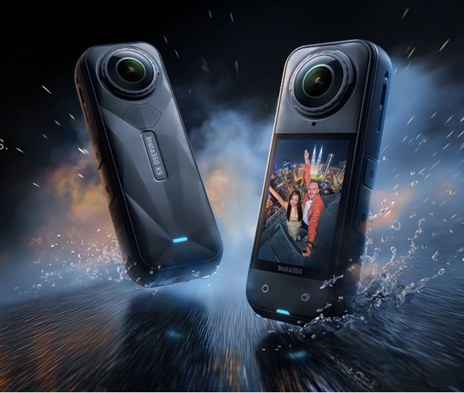 8K/30fpsの360度動画撮影に対応したフラッグシップモデル「Insta360 X5