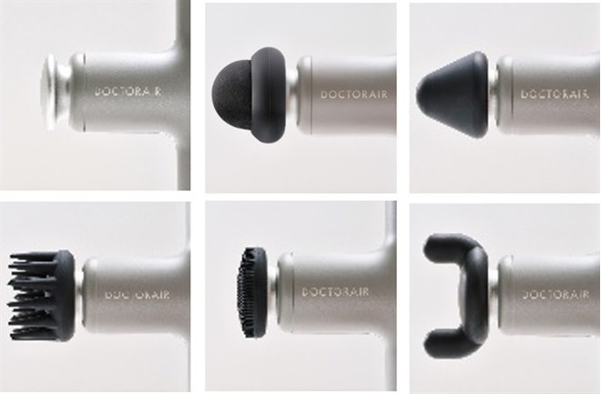 ドリームファクトリー、軽量×パワフルなボディケアツール「エクサガン